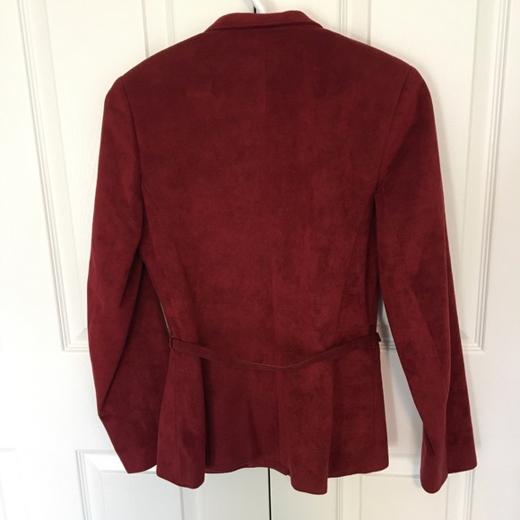 Vintage ULTRA SUEDE OLYMPIC FASHIONS Blazer Jacket - Picture 2 of 11